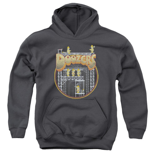 Fraggle Rock Doozers Construction Youth Hoodie