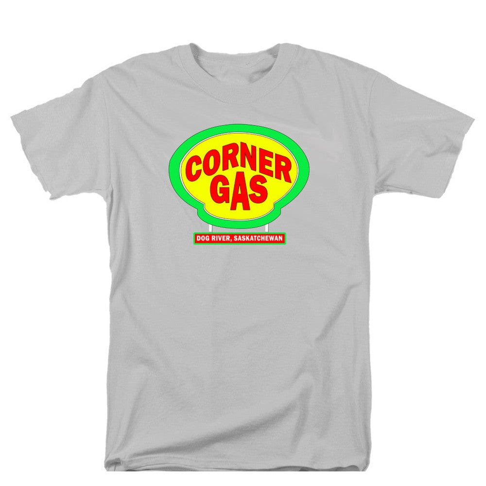 White Corner Gas Logo T-Shirt