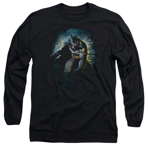 Batman Bat Cave Long Sleeve T-Shirt