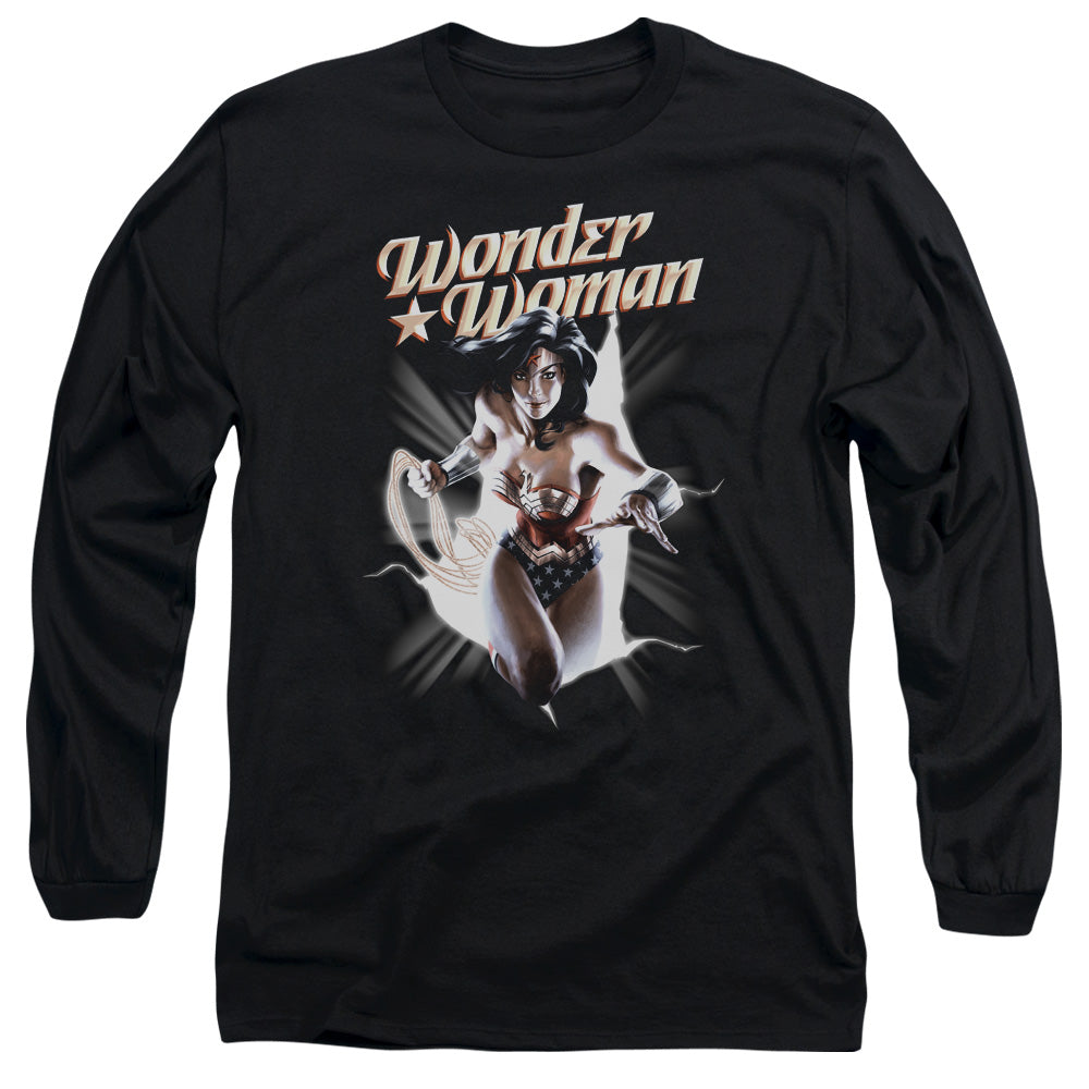 Wonder Woman WW Break Out Long Sleeve T-Shirt