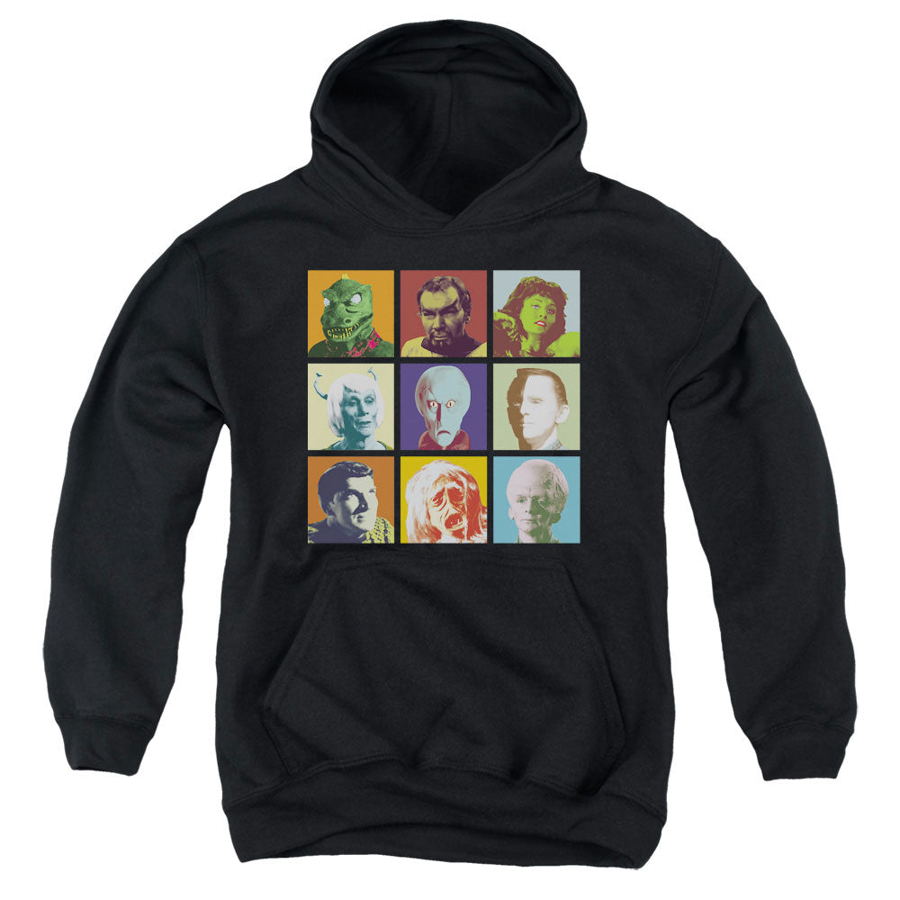 Star Trek Alien Squares Youth Hoodie
