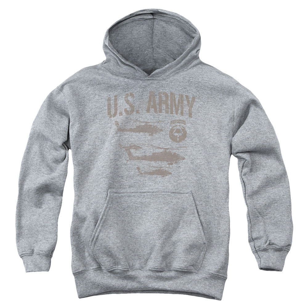 US Army Airborne Helicopters Youth Hoodie