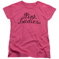 Grease Pink Ladies Logo Womens T-Shirt