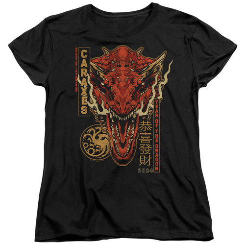 House of the Dragon Targaryen Year Of The Dragon Womens T-Shirt