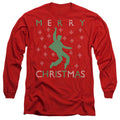 Elvis Presley Dancing Ugly Christmas Long Sleeve T-Shirt