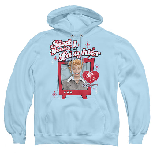 I Love Lucy 60 Years Of Laughter Pullover Hoodie