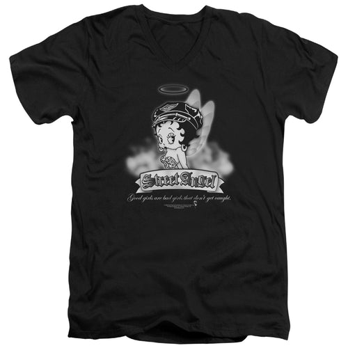 Betty Boop Street Angel V-Neck T-Shirt