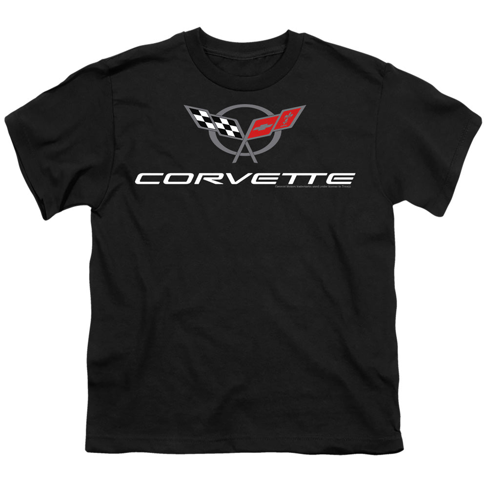 Chevy Corvette Modern Emblem Youth/Toddler T-Shirt