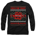 Dungeons & Dragons Check for Traps Ugly Christmas Long Sleeve T-Shirt