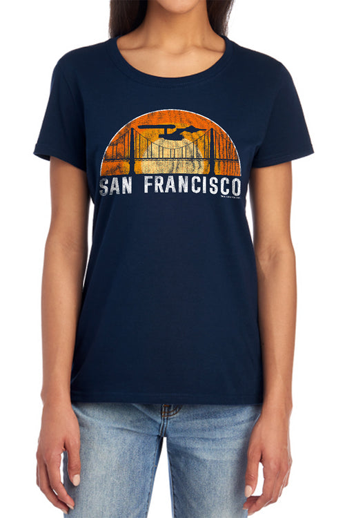 Star Trek San Francisco Womens T-Shirt