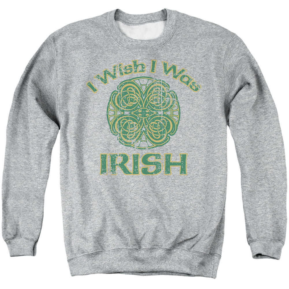 St Patrick's Day I Wish I Was Irish Crewneck Sweatshirt