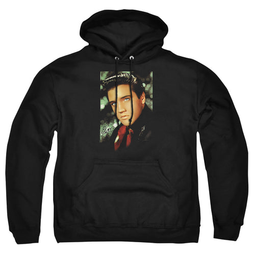Elvis Presley Red Scarf Pullover Hoodie