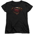 Justice League Superman Logo Womens T-Shirt