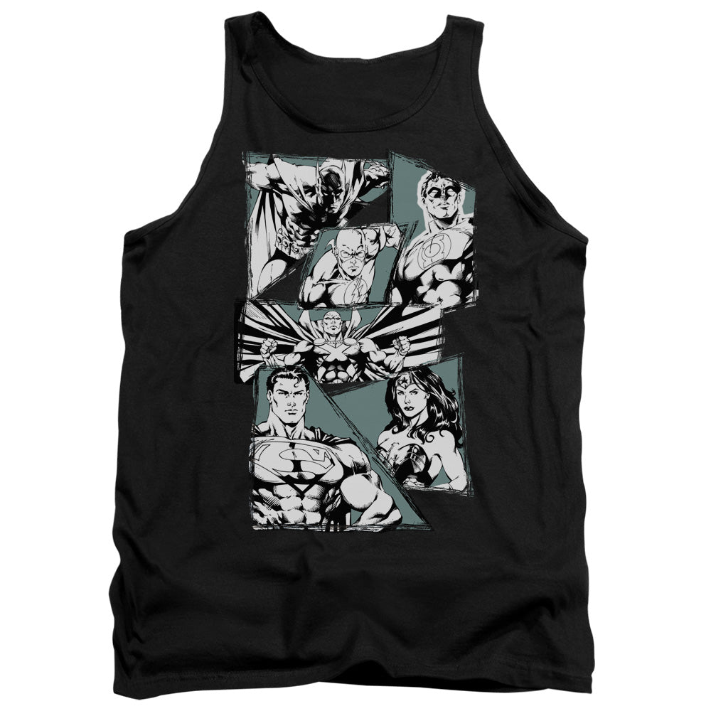 Justice League A Mighty League Tank Top