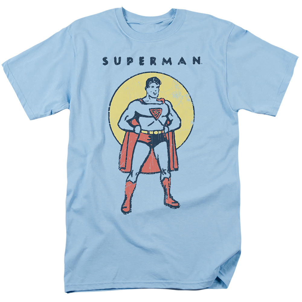 DC Comics Distressed Vintage Simple T-Shirt