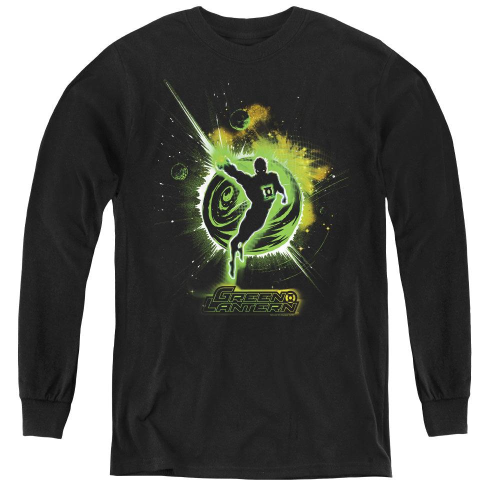 Green Lantern Shadow Lantern Youth Long Sleeve T-Shirt