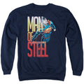Superman Steel Flight Crewneck Sweatshirt