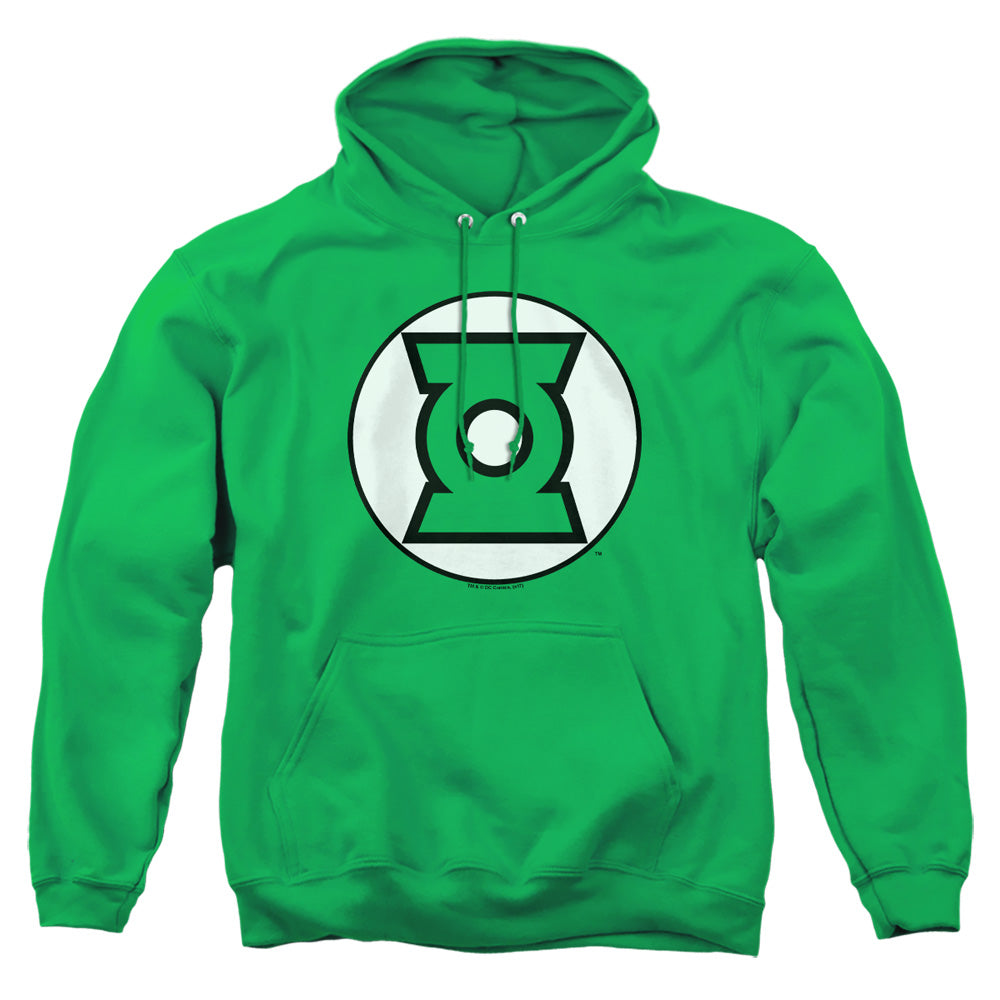 Justice League Green Lantern Logo Pullover Hoodie