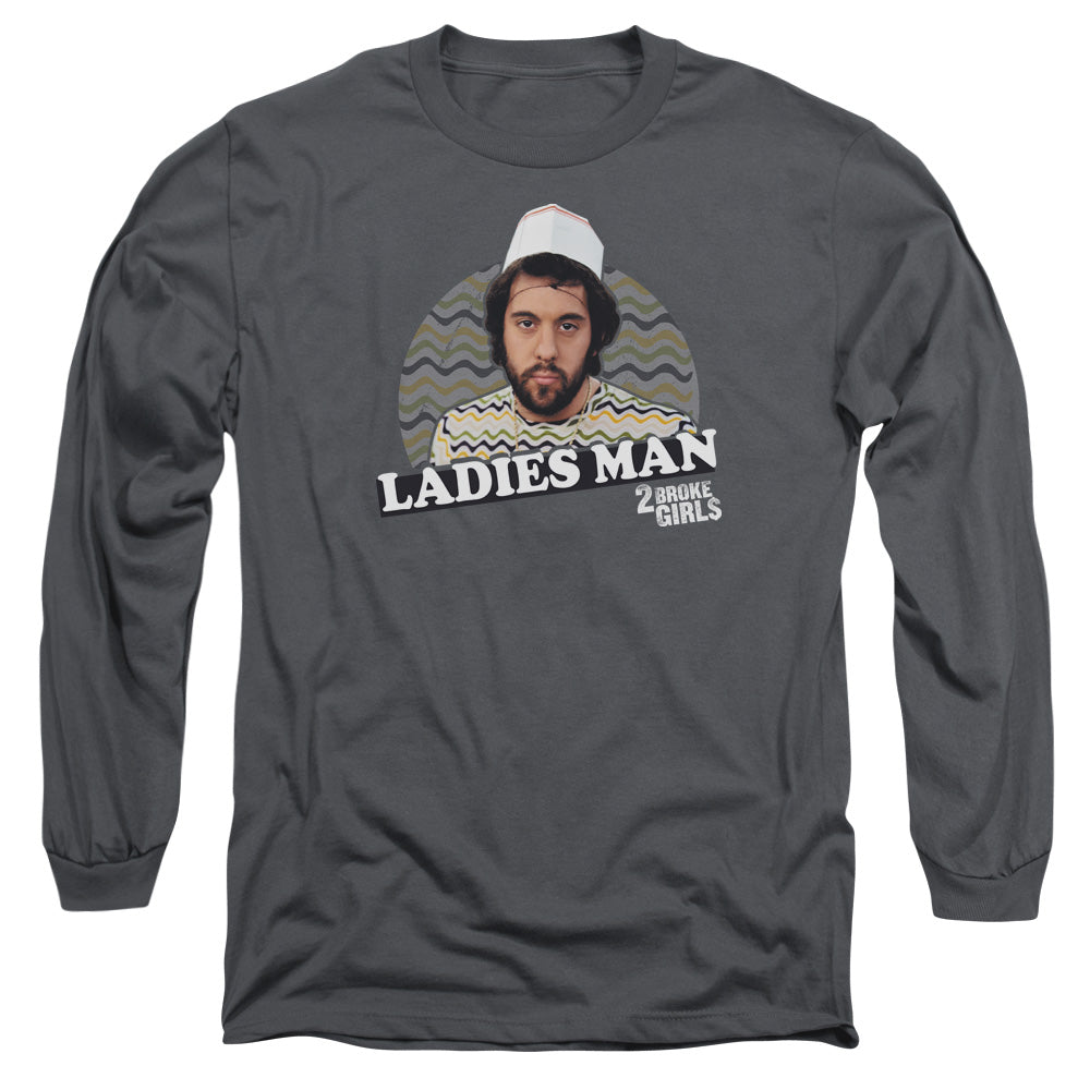2 Broke Girls Ladies Man Long Sleeve T-Shirt