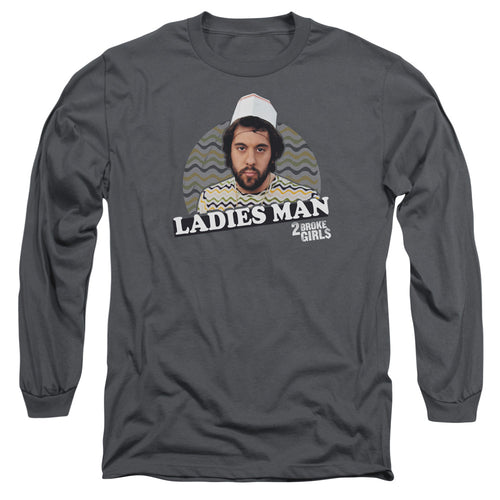 2 Broke Girls Ladies Man Long Sleeve T-Shirt