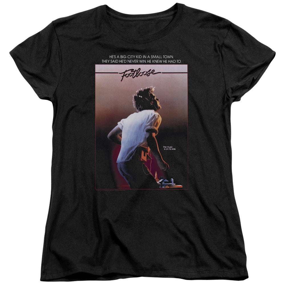 Footloose Poster Womens T-Shirt