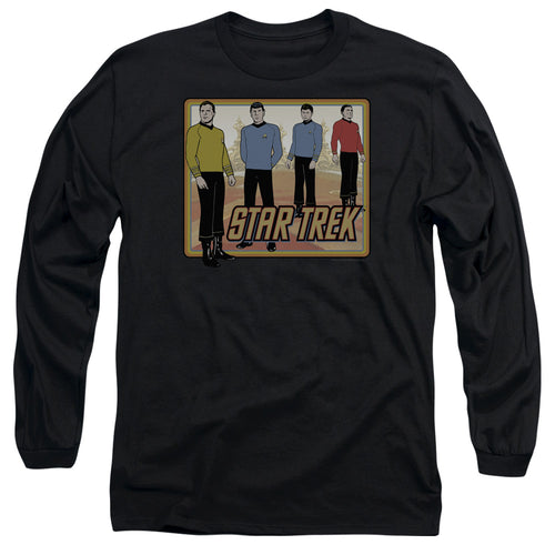 Star Trek Classic Crew Frame Long Sleeve T-Shirt