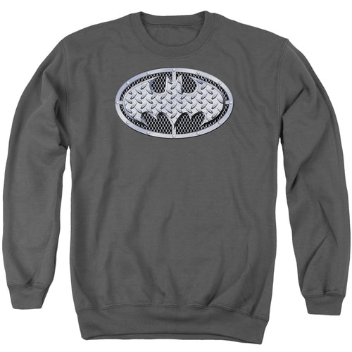 Batman Steel Mesh Shield Crewneck Sweatshirt