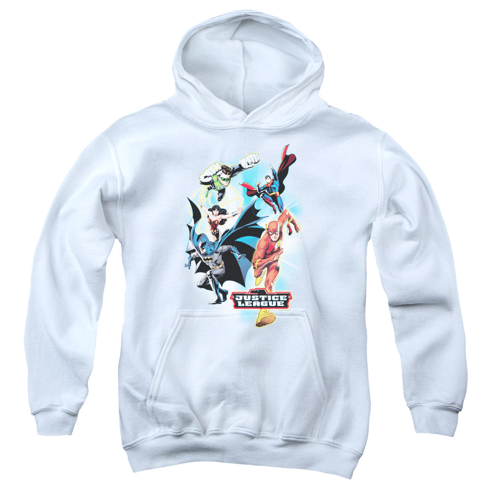 Justice League At Your Service Youth Hoodie