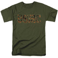 U.S. Marine Corps Camo Fill Military Green T-Shirt
