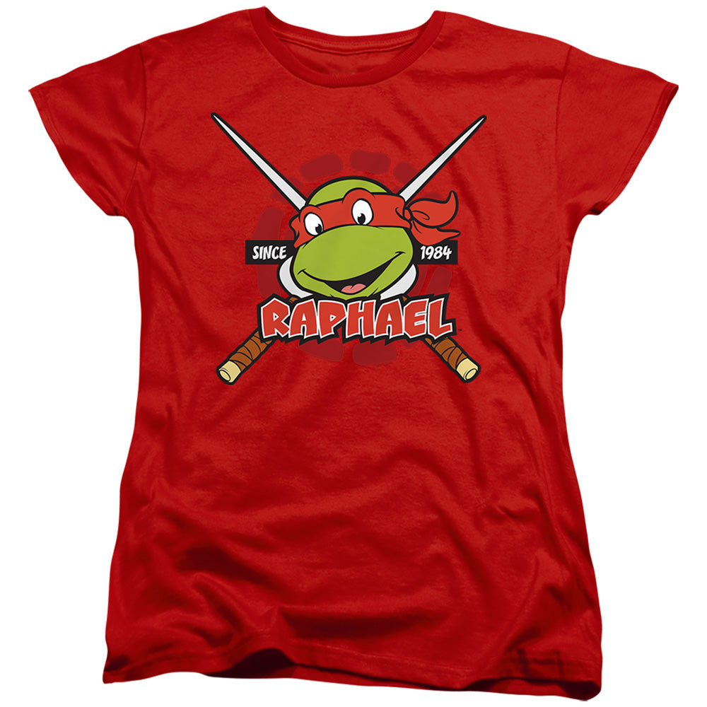 Teenage Mutant Ninja Turtles Raphael Since 1984 Womens T-Shirt