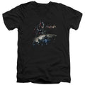 Batman Knight Rider V-Neck T-Shirt