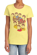 Star Trek Retro Illustrated Crew Womens T-Shirt
