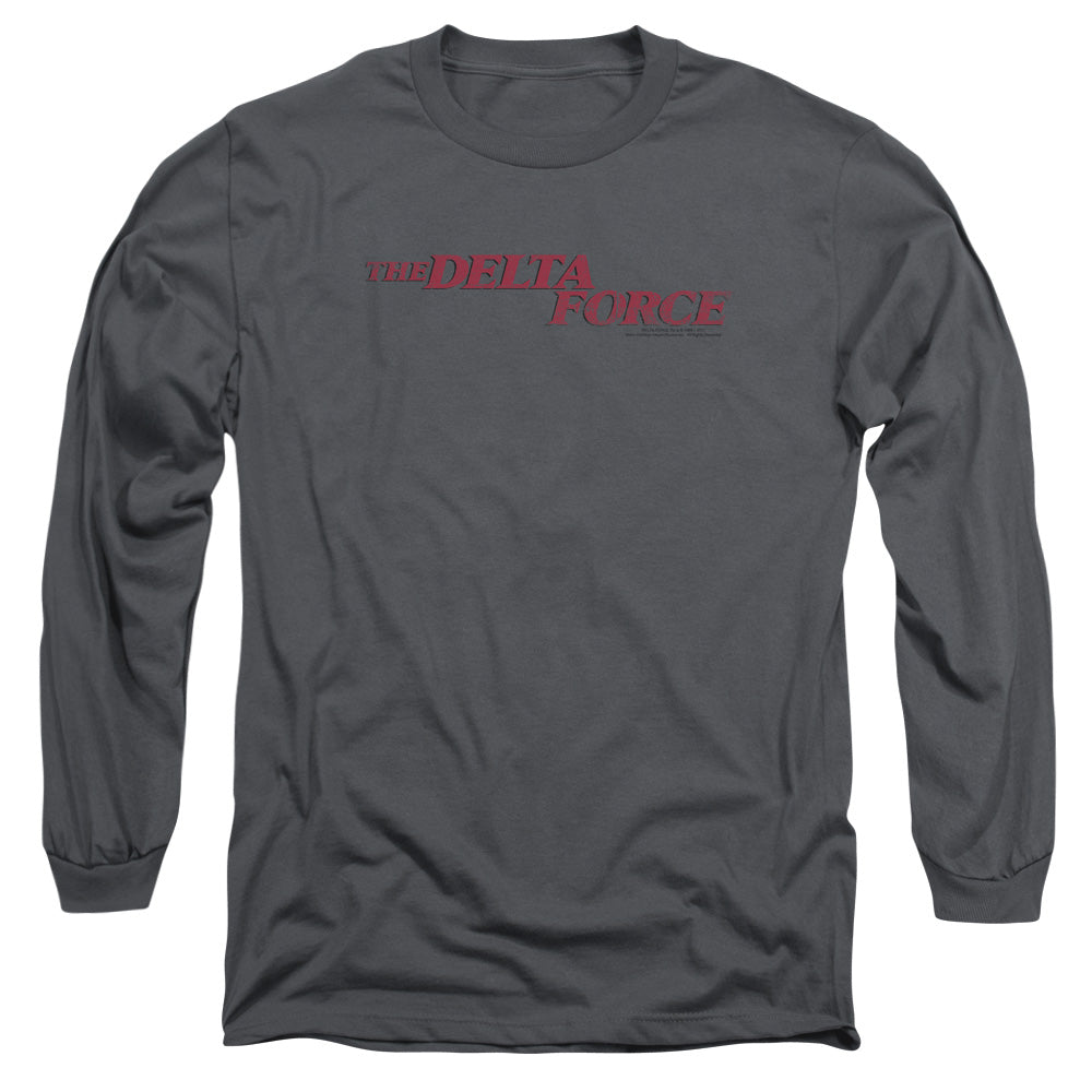 The Delta Force Distressed Logo Long Sleeve T-Shirt