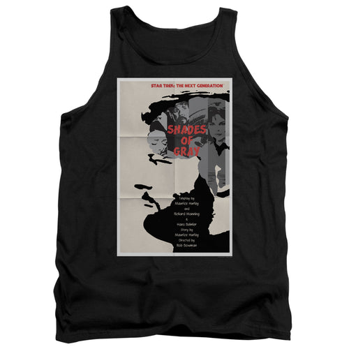Star Trek Shades of Gray Black Tank Top