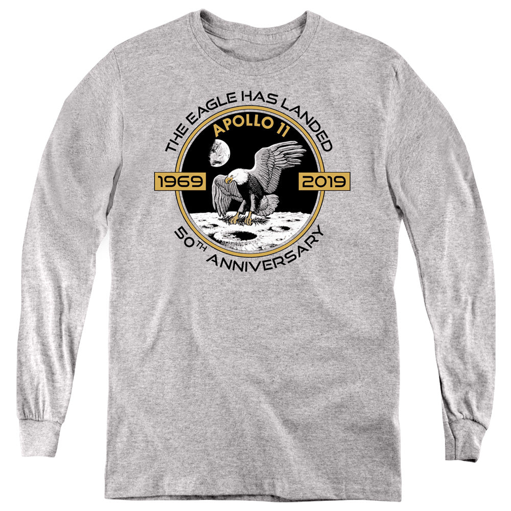 NASA Apollo Circle 50th Youth Long Sleeve T-Shirt