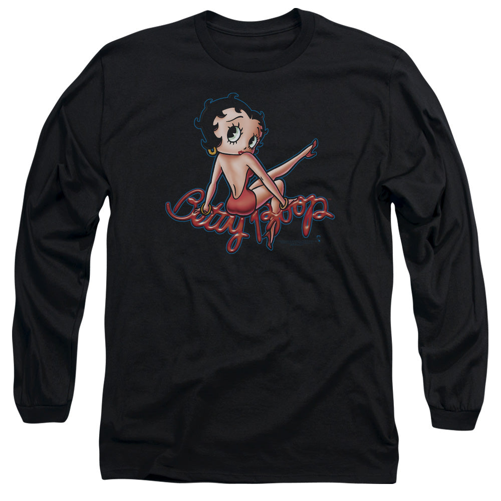 Betty Boop Bettys Back Long Sleeve T-Shirt