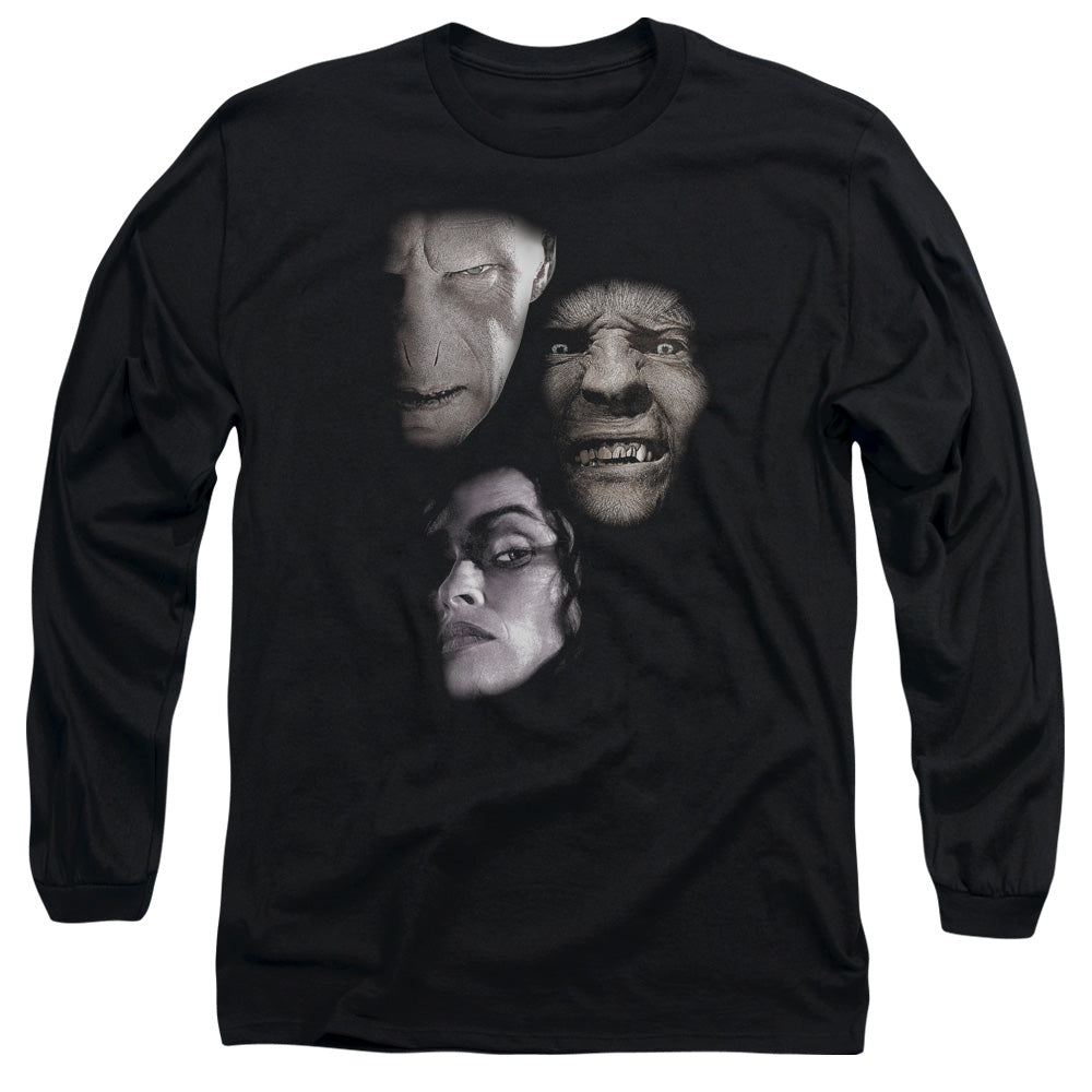 Harry Potter Villian Heads Long Sleeve T-Shirt