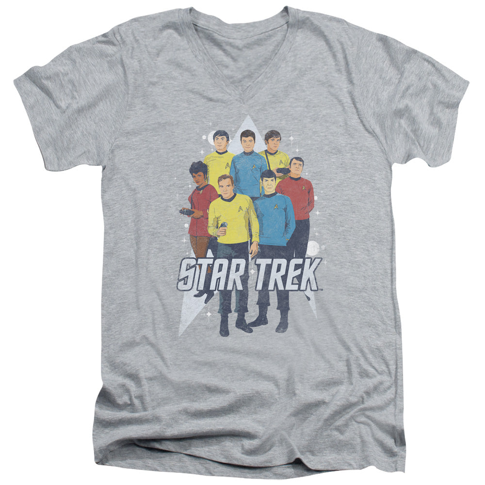 Star Trek Here Here V-Neck T-Shirt