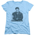 Elvis Presley Repeat Womens T-Shirt