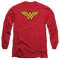 DC Comics Wonder Woman Logo Dist Long Sleeve T-Shirt