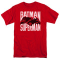 Batman v Superman Silhouette Fight T-Shirt