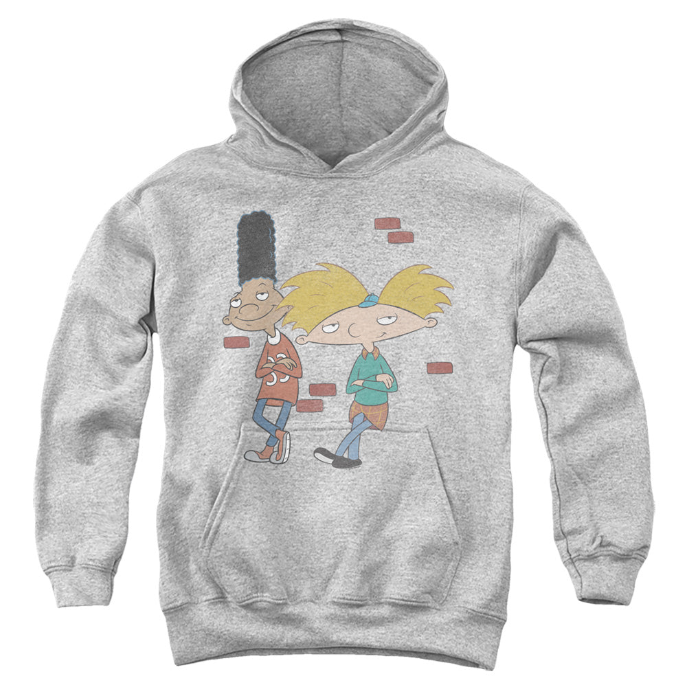 Hey Arnold Arnold And Gerald Leaning Youth Hoodie