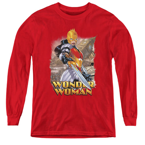 DC Comics Wonder Woman Youth Long Sleeve T-Shirt