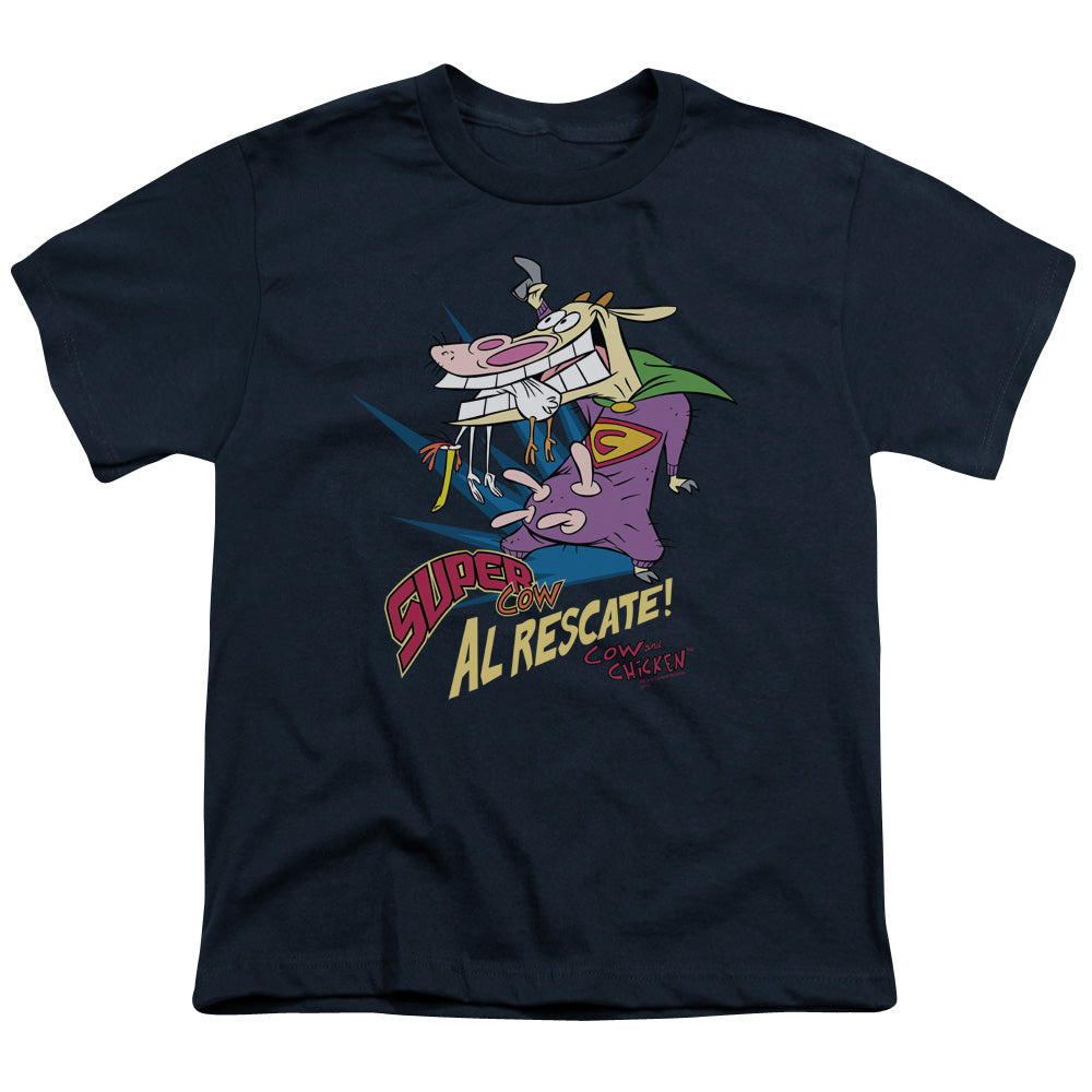Cow and Chicken Super Cow Youth/Toddler T-Shirt