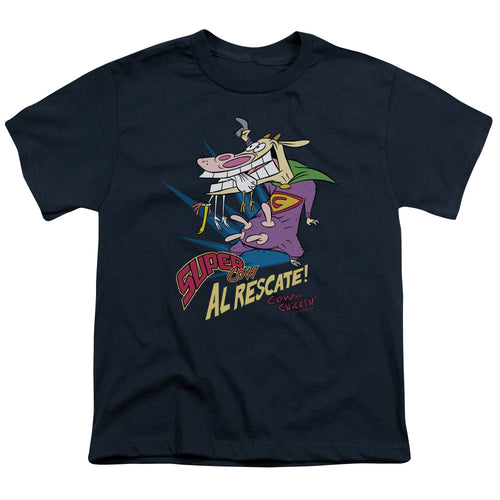 Cow and Chicken Super Cow Youth/Toddler T-Shirt