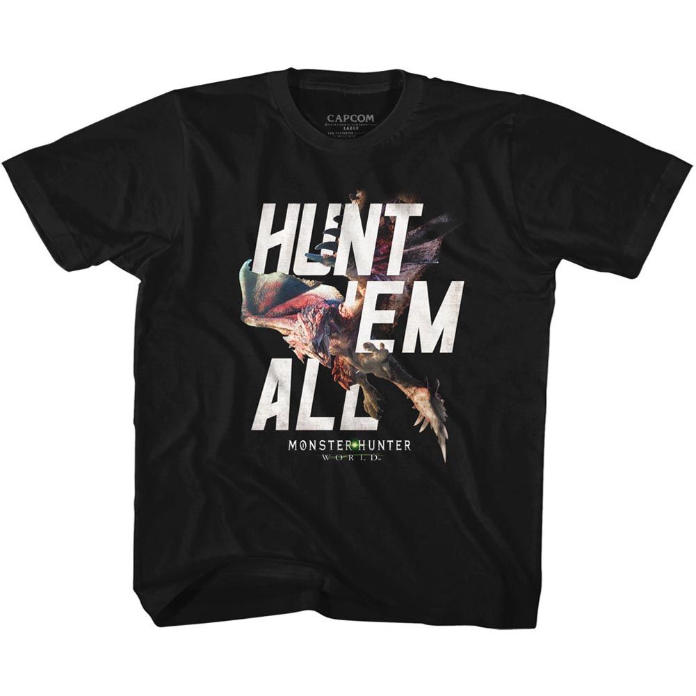 Monster Hunter Hunt Em All Youth/Toddler T-Shirt