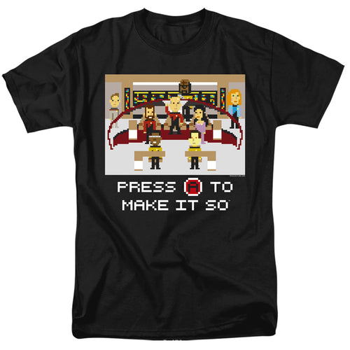 Star Trek Make It So Pixel T-Shirt