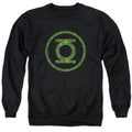 Green Lantern St. Patrick'S Day Shamrock Logo Crewneck Sweatshirt