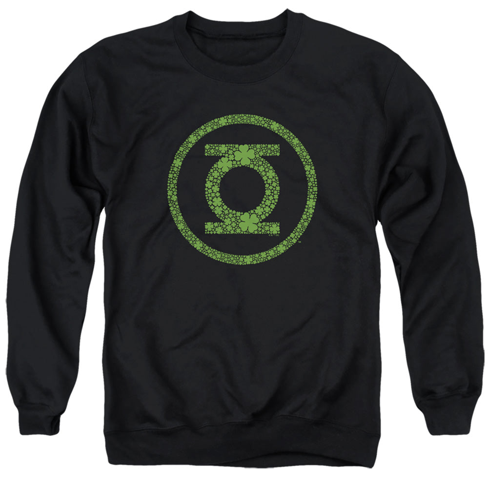 Green Lantern St. Patrick'S Day Shamrock Logo Crewneck Sweatshirt