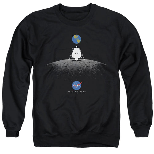 NASA Moon Landing Simple Crewneck Sweatshirt